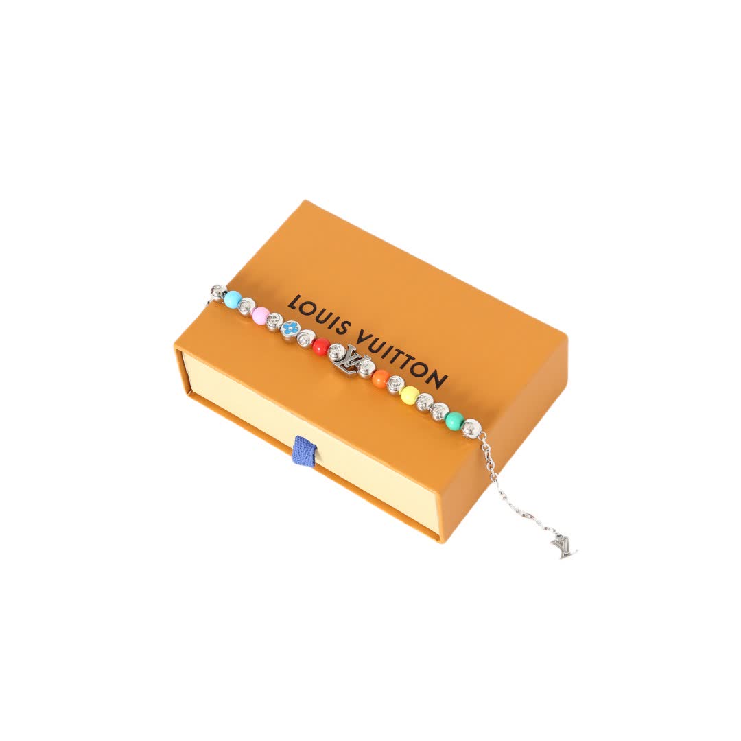 Louis Vuitton Multicolored Beaded Bracelet-M02573